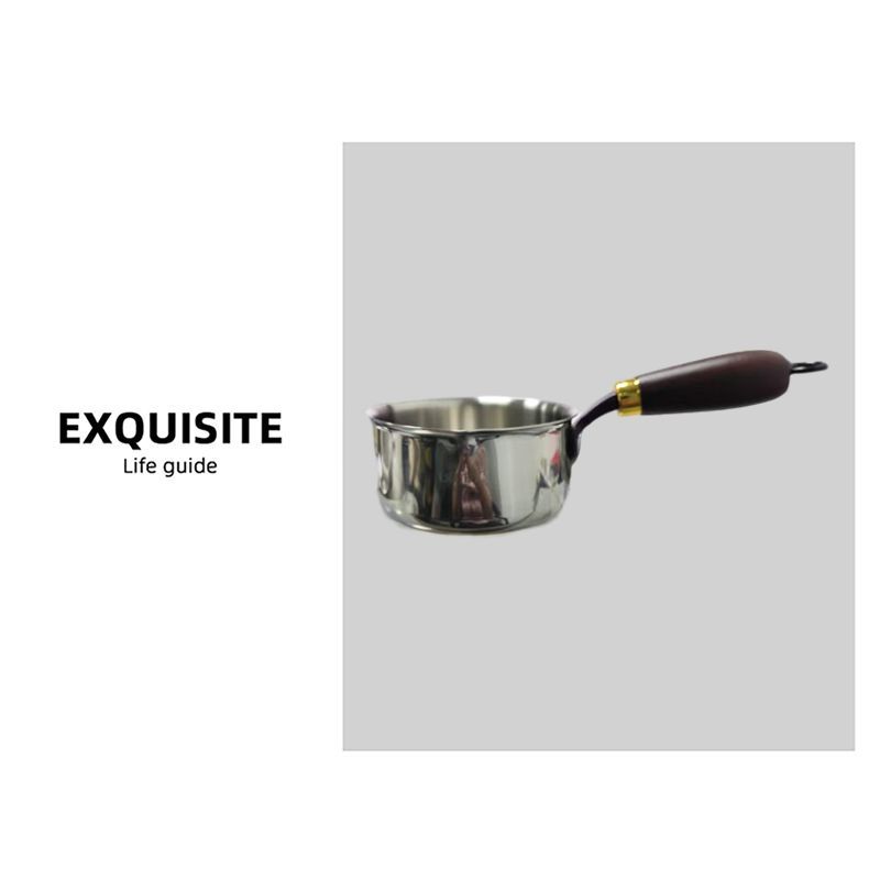 CROWHITO/克洛华蒂热油多功能泼油锅不锈钢烧油小锅神器油奶锅