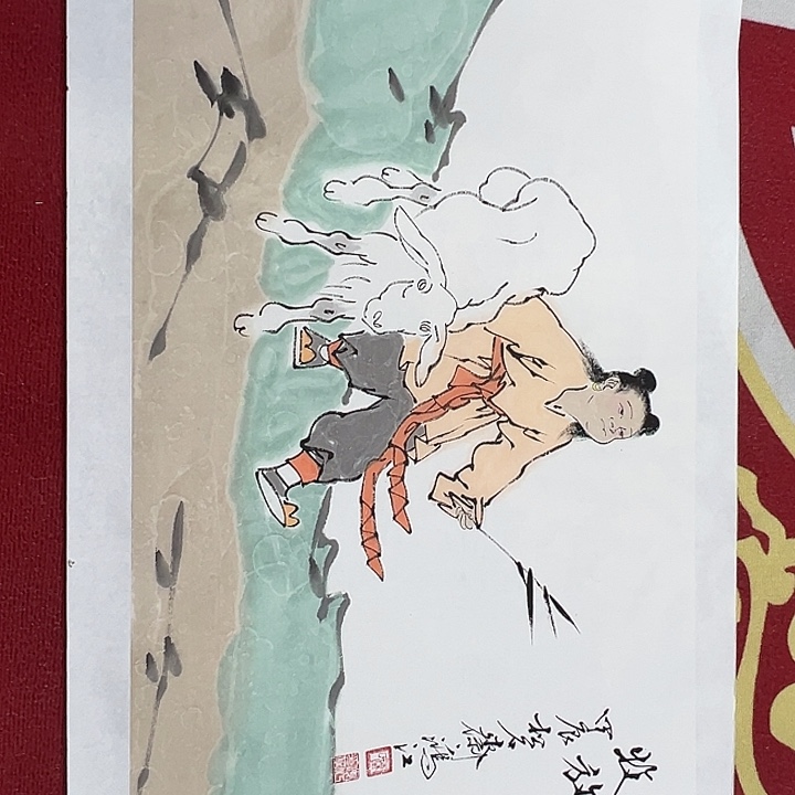 国画书画作品多次