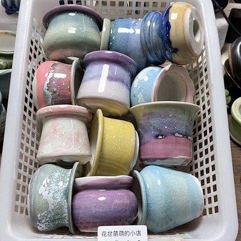 紫砂花盆314微瑕品口径4到5左右