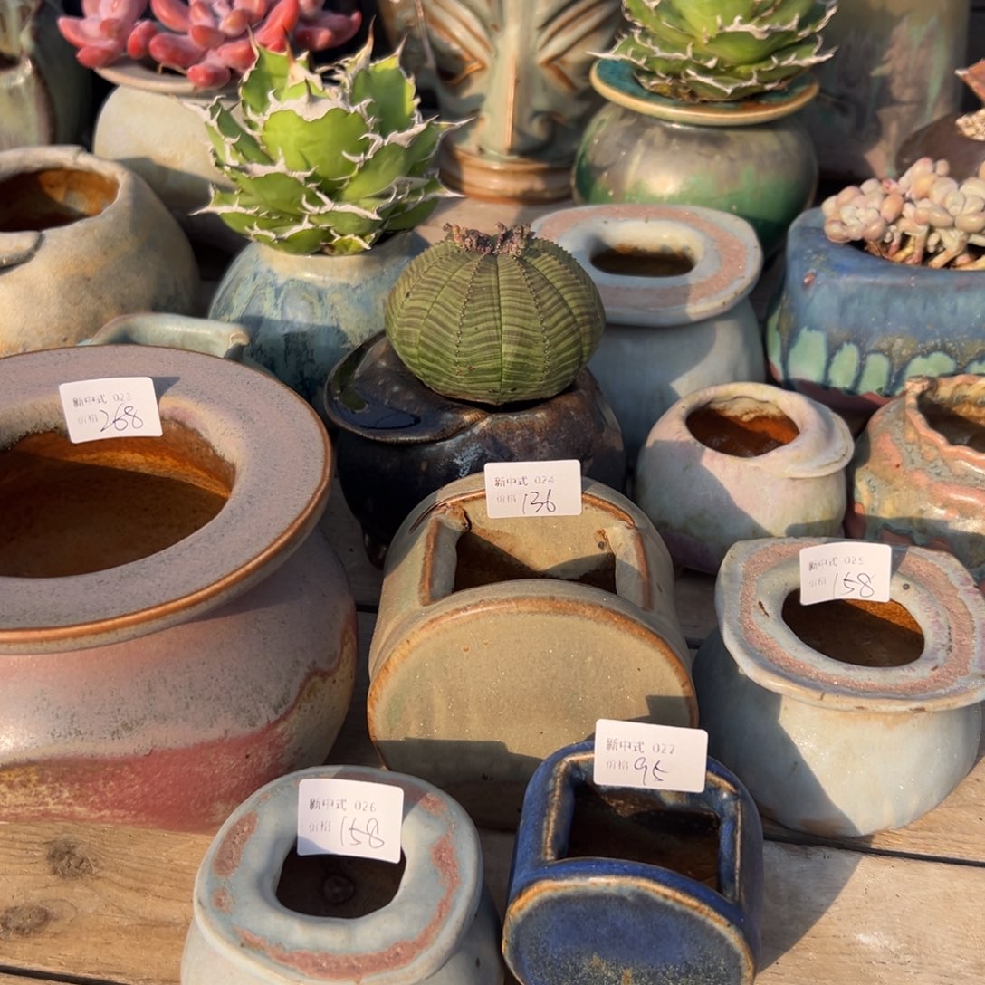 1987新中式多肉花盆23到27