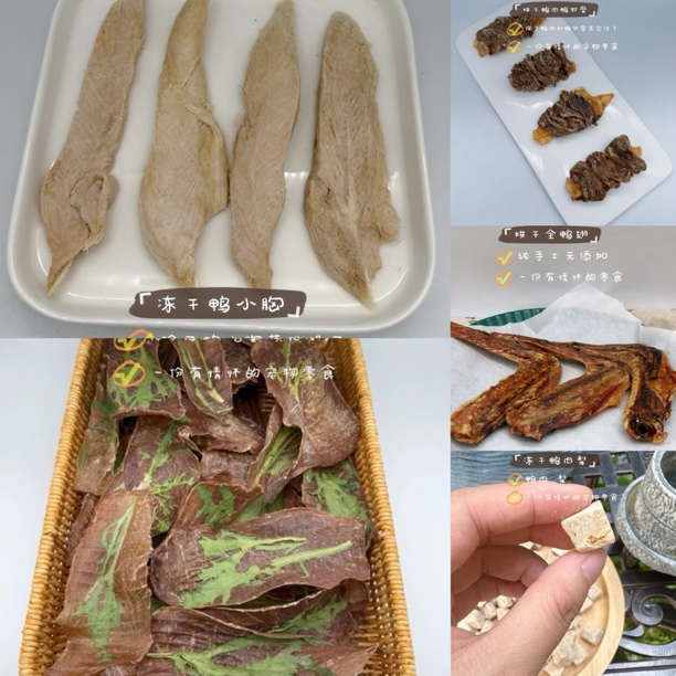 跟屁虫的饭食 宠物零食   夏日鸭鸭组合