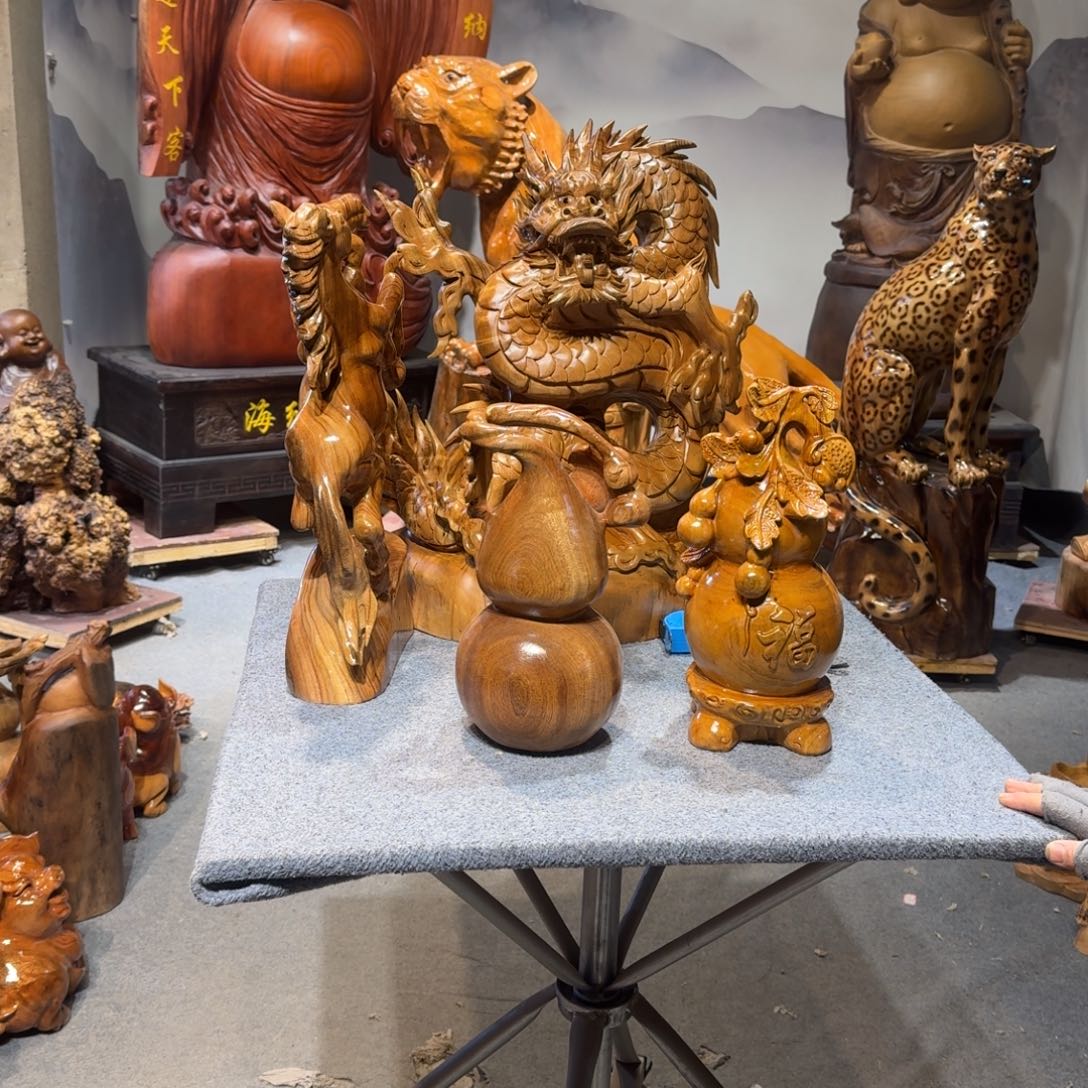 香樟木用****7香樟木葫芦俩个