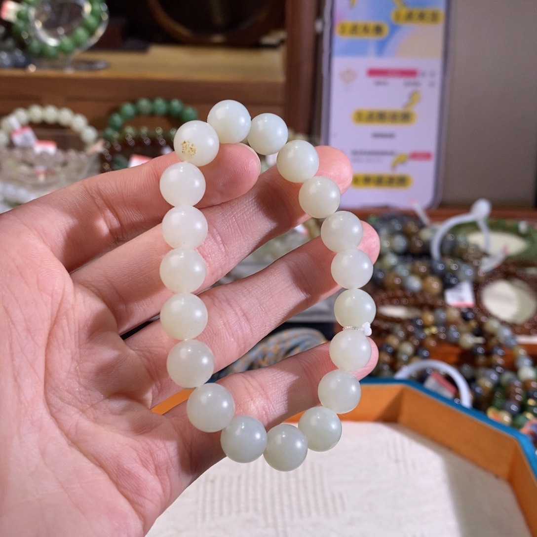 和田玉手链未镶嵌