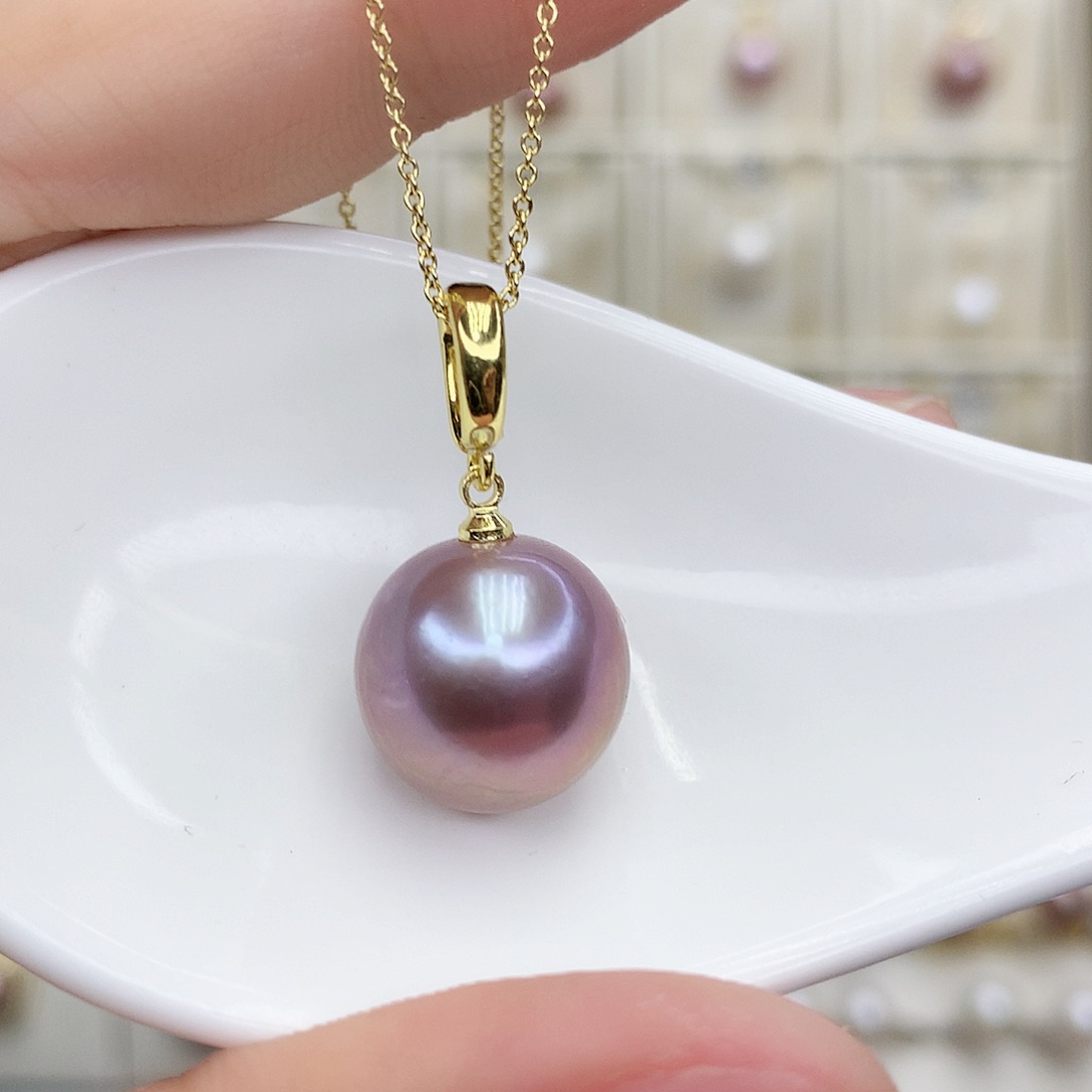 淡水珍珠颈饰合金