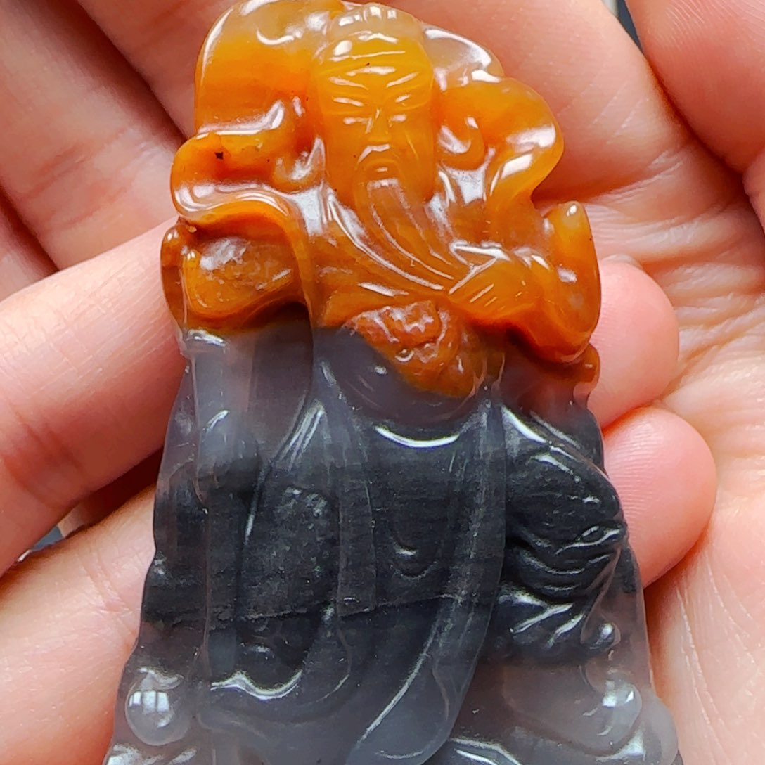 石英质玉（黄龙玉）1未镶嵌