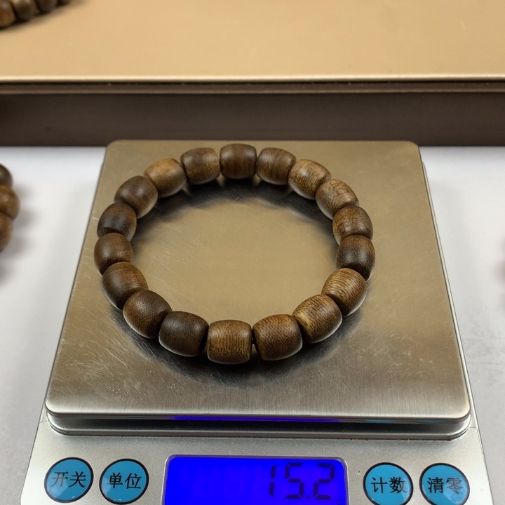 手串沉香芽庄红土沉香