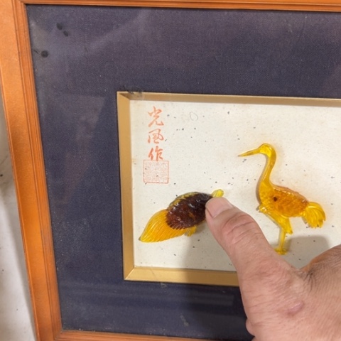 蜜安罐瓷香炉锡茶则