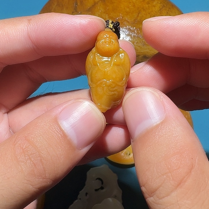 未镶嵌和田玉车挂