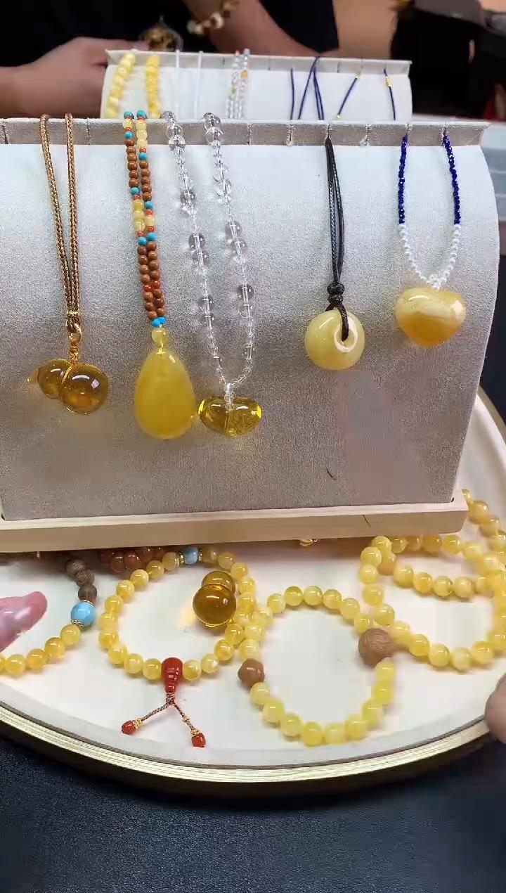 【彩虹盘】蜜蜡吊坠-多样性发一件-LW9|BML5