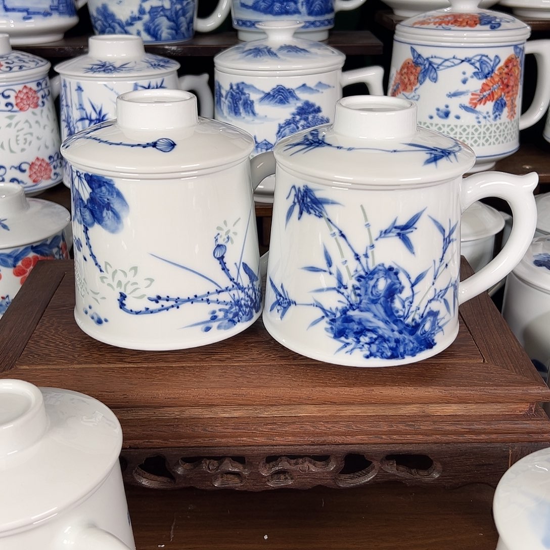 R***t景德镇高温陶瓷办公杯家用