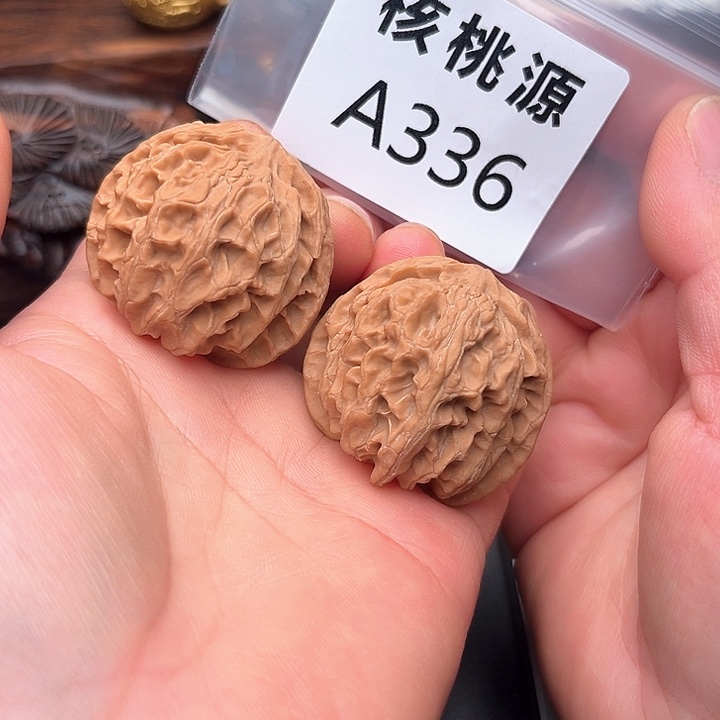 桃核把件核桃苹果园40