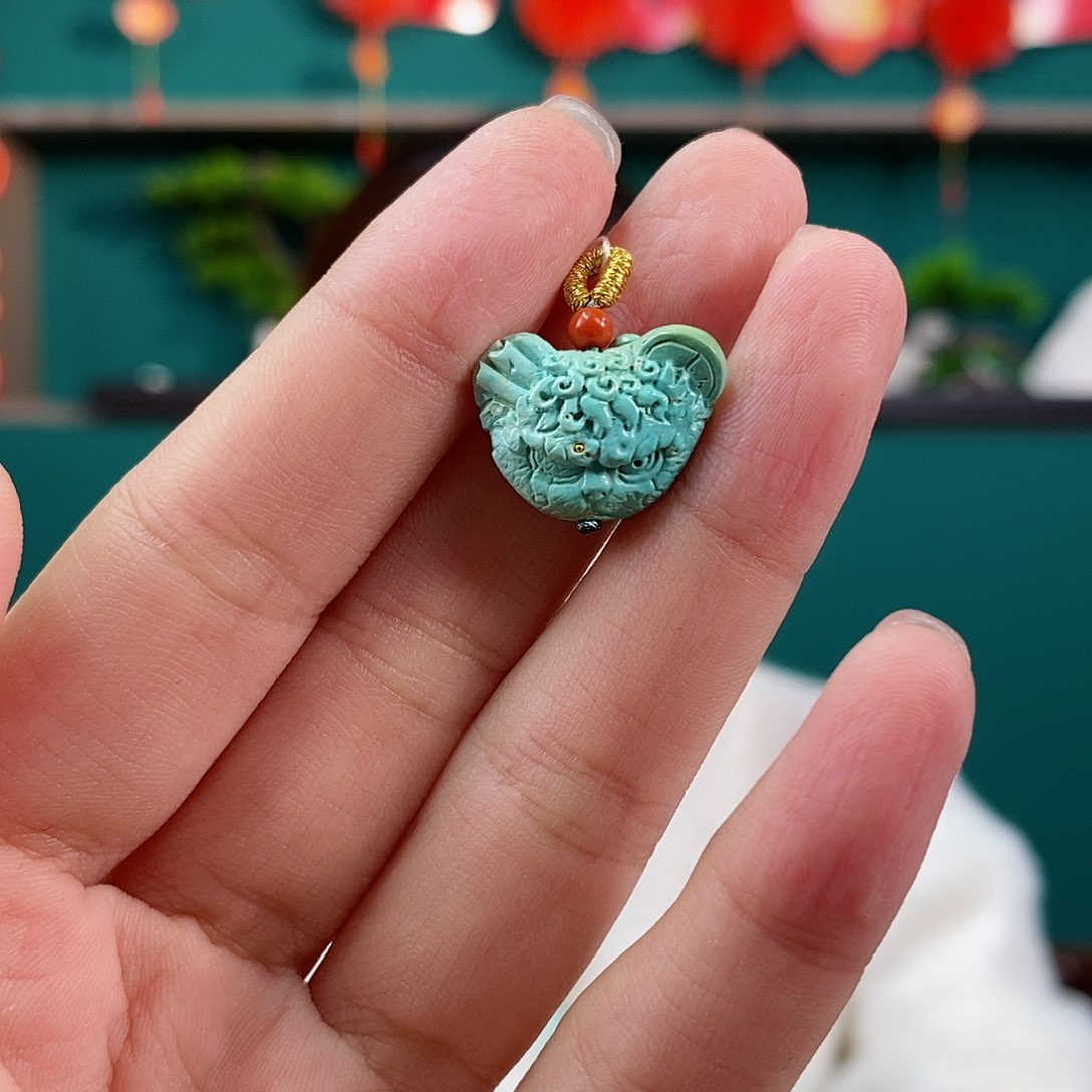 绿松石珠宝奇石未镶嵌