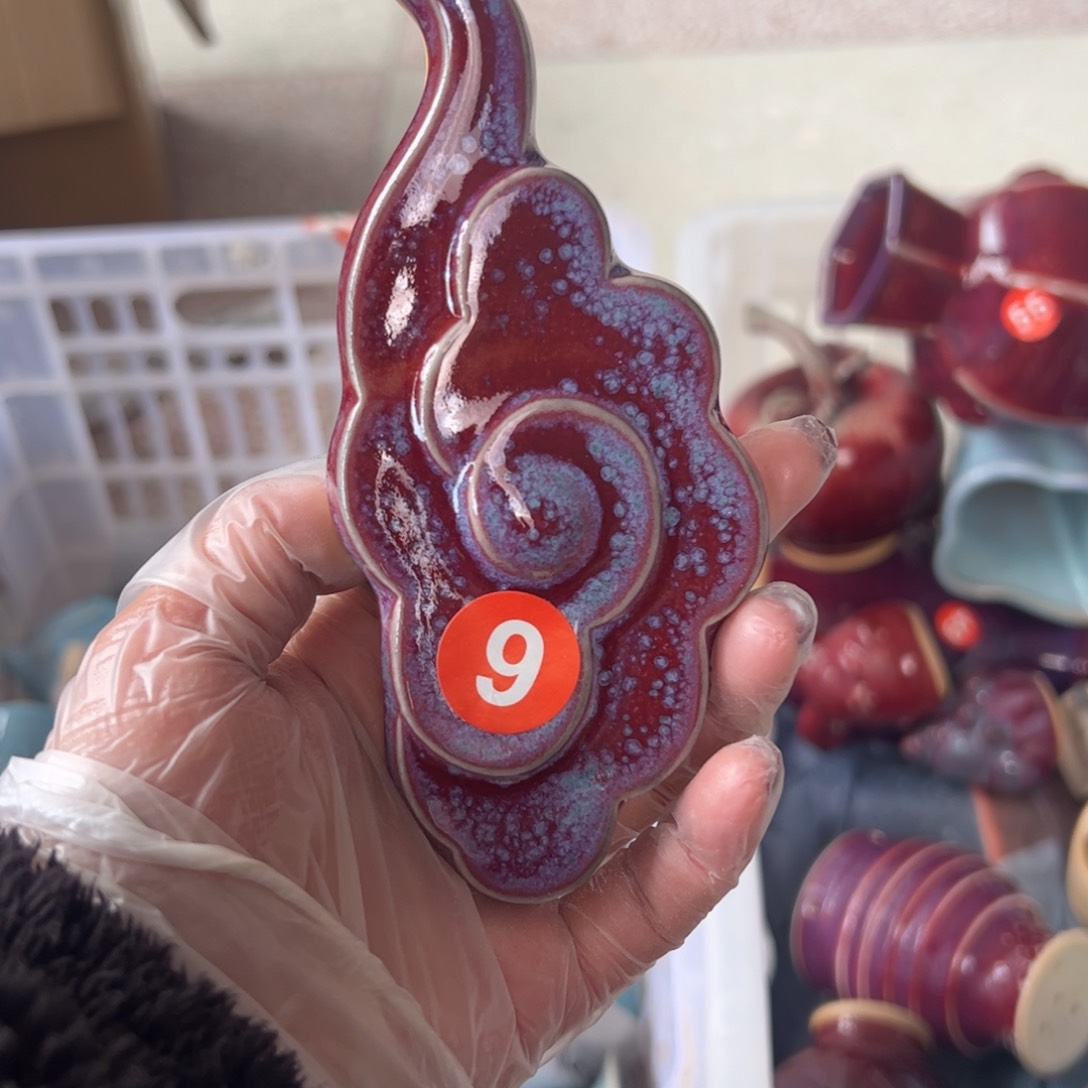 摆件郑家钧窑摆件