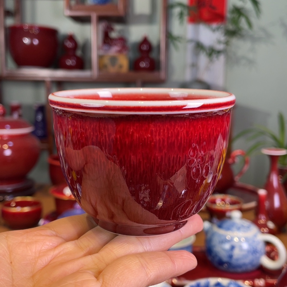 清欢雅玩原矿郎红