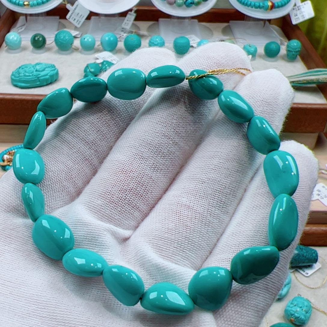 绿松石挂件未镶嵌1串