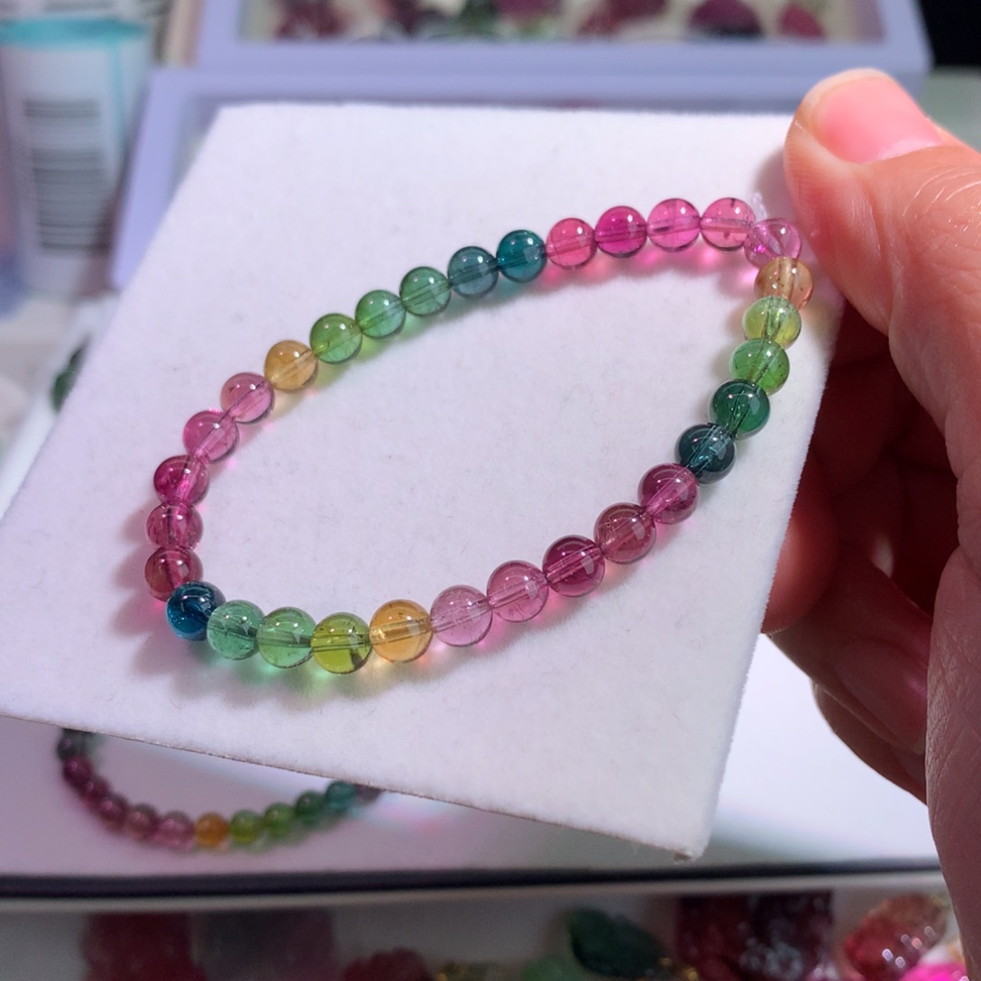 碧玺手链未镶嵌?****?碧玺