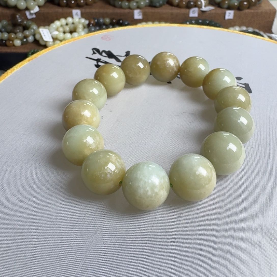 和田玉手链未镶嵌