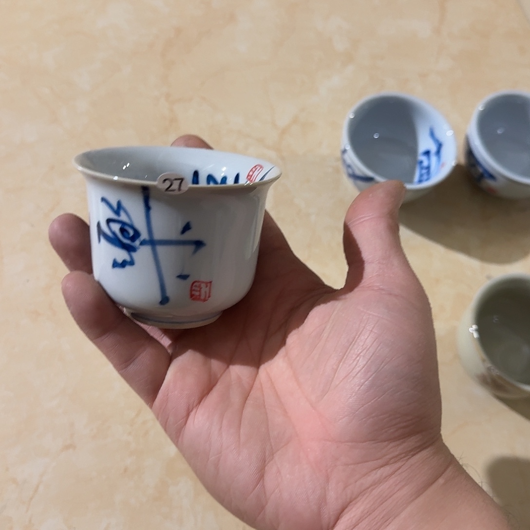 手绘长乐微瑕一个