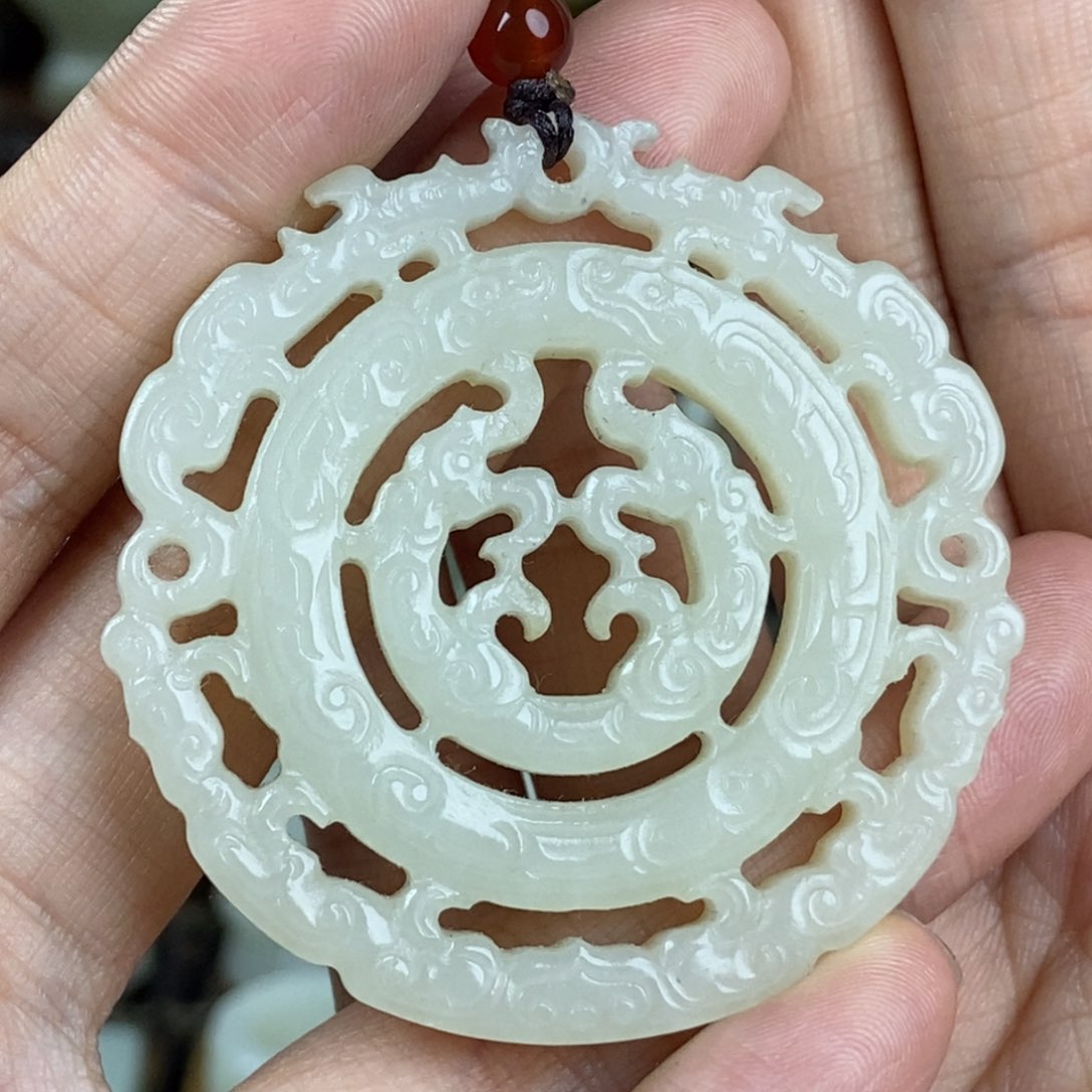 和田玉挂件未镶嵌用*