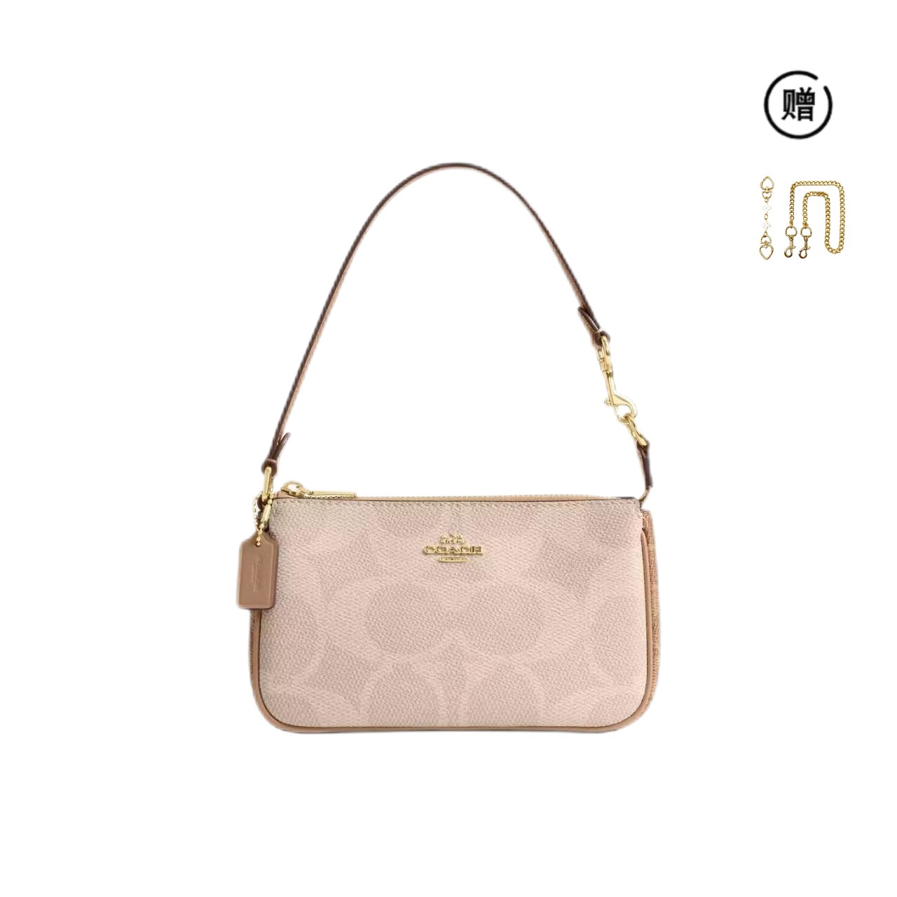 全新未使用 COACH/蔻驰 Nolita 19In Blocked单肩包CZ979-IMXI9