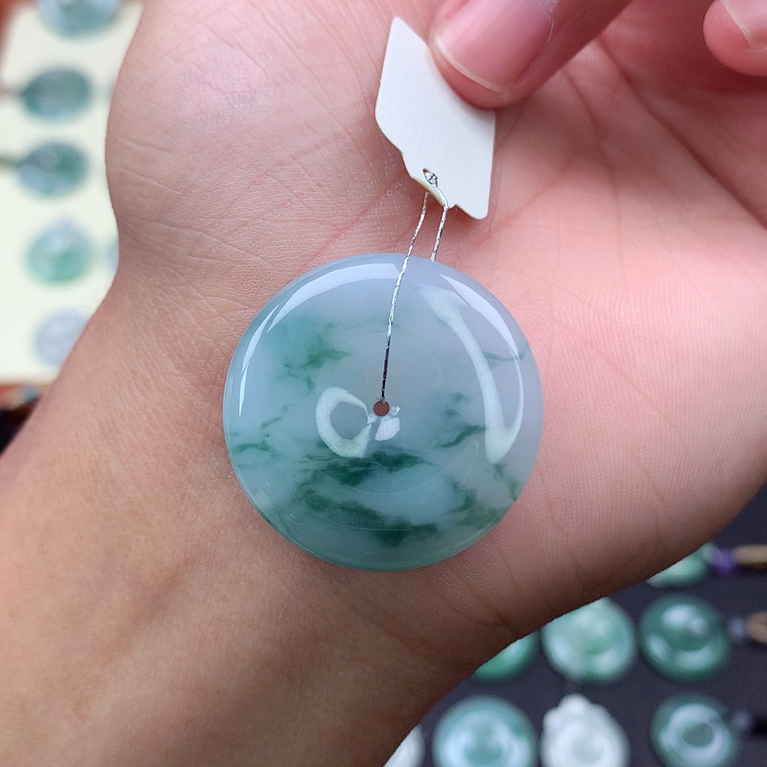 颈饰未镶嵌翡翠17 尺寸29.6-5.6