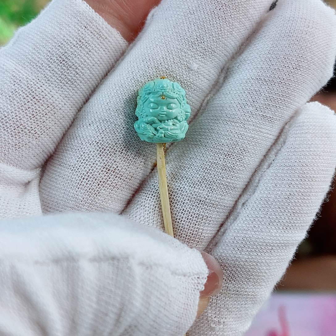 绿松石珠宝奇石未镶嵌