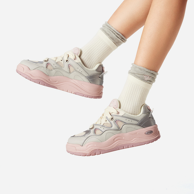 李宁运动生活系列女子春秋户外经典舒适轻便休闲鞋AGCV230