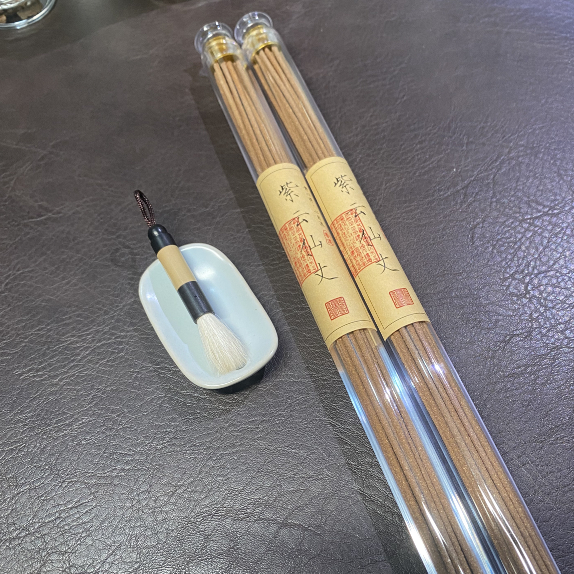 （海南尖峰线香）纯手工制做，10克装。