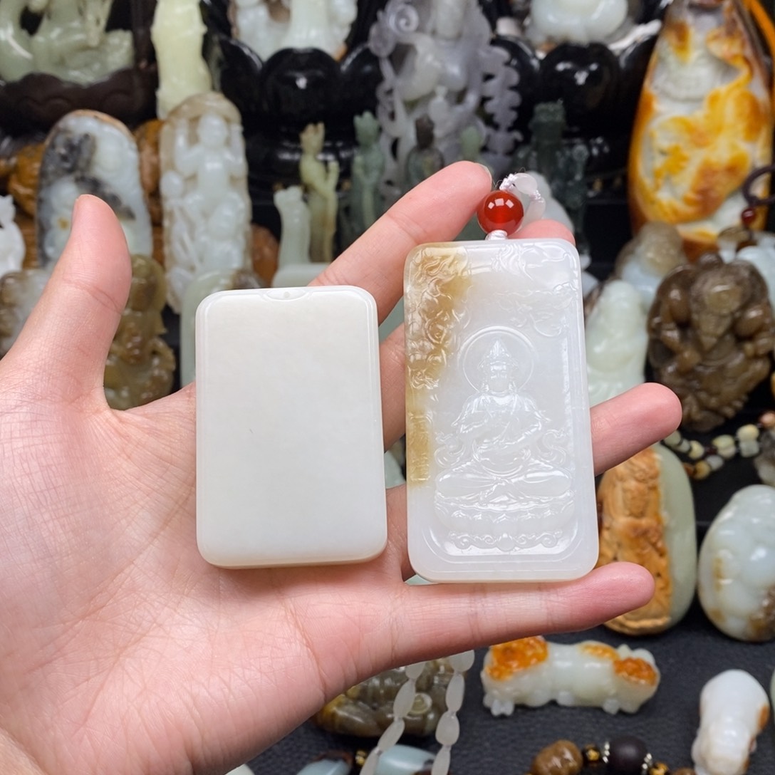 和田玉颈饰未镶嵌用****1