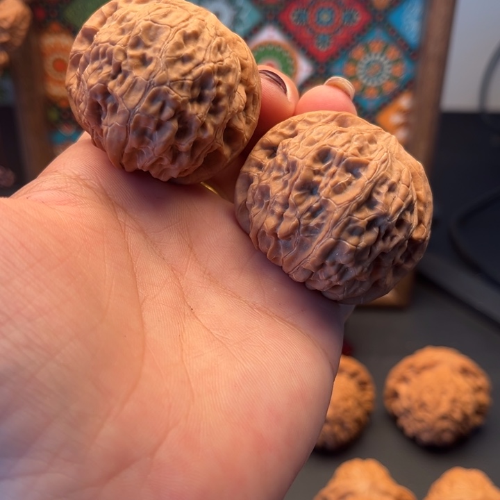 吊坠文玩核桃金麒麟43