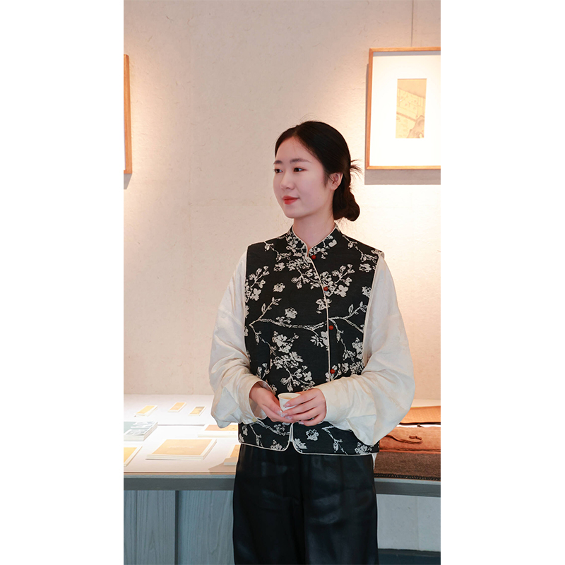 【门店同款】新中式马甲（24804196-梅月）