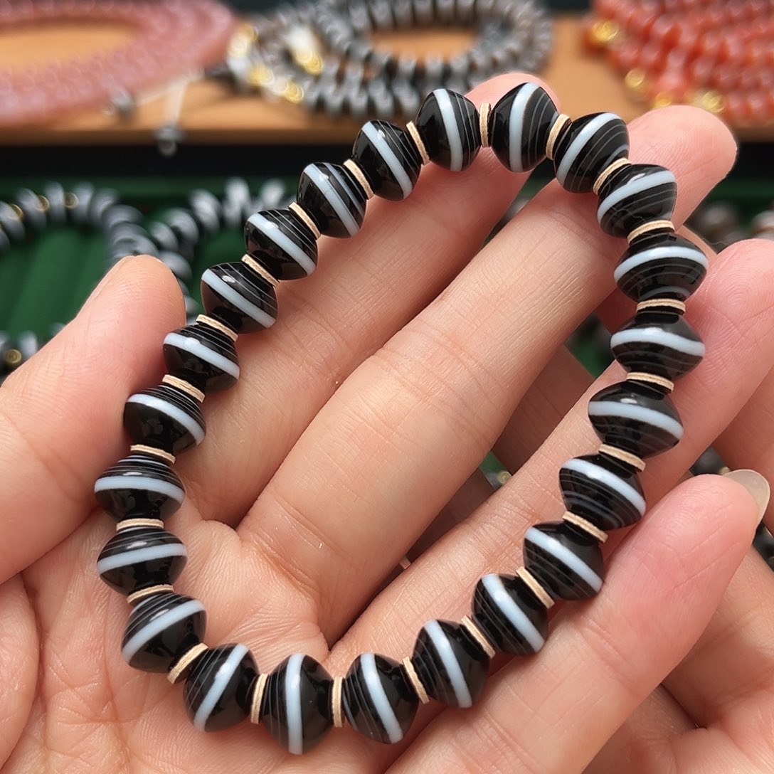 玛瑙/玉髓合金手串