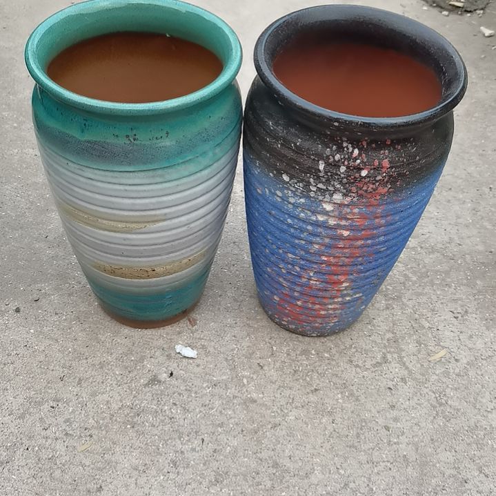 红陶14/26两个盆子