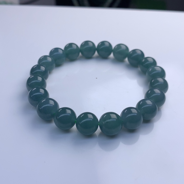翡翠手串未镶嵌11.5mm！