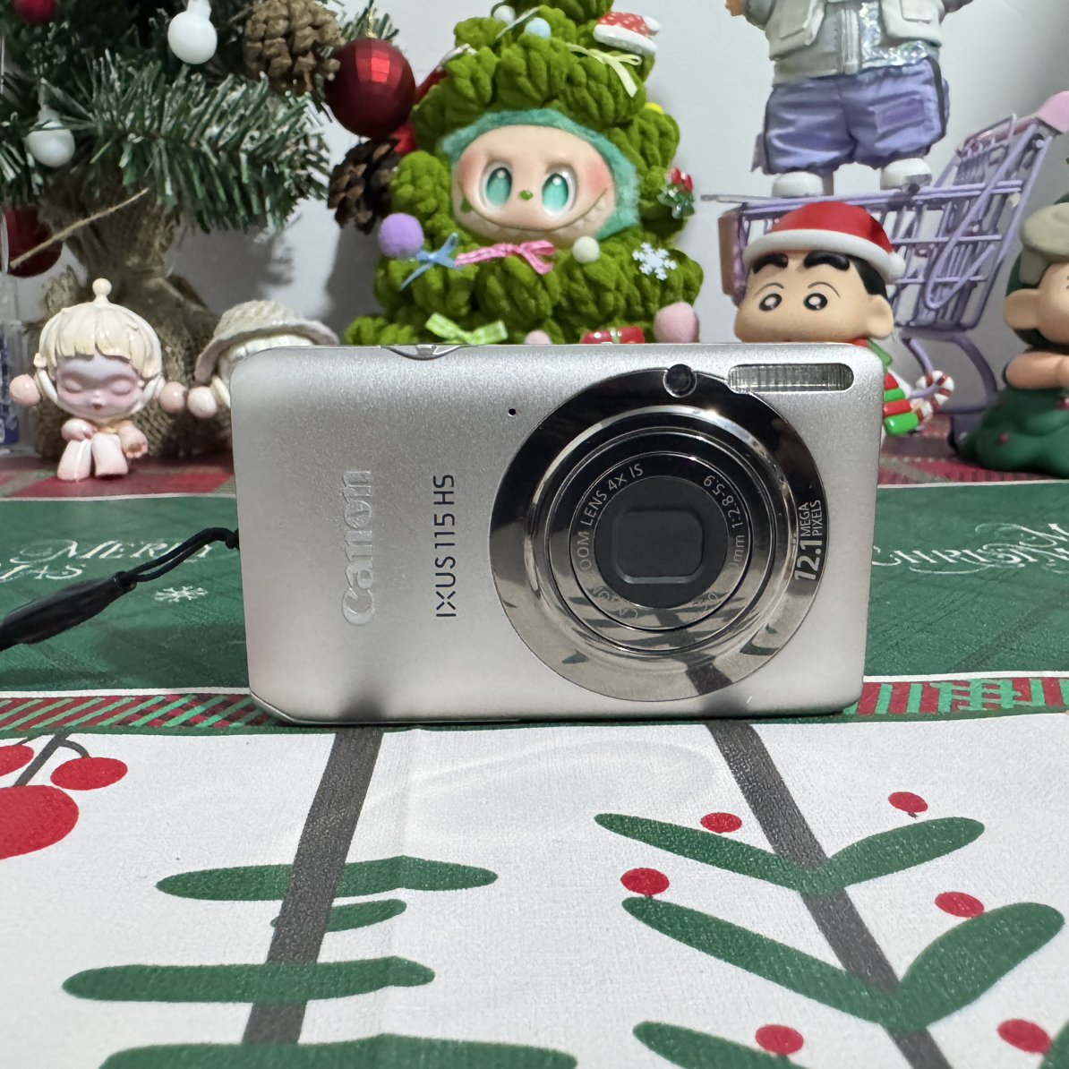 95新 Canon/佳能 佳能ixus115hs复古网红c数码相机1210万像素4倍