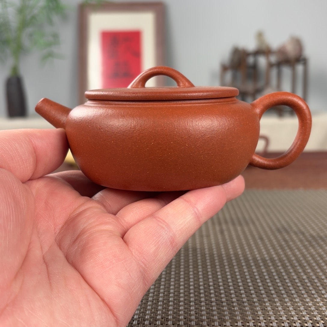 紫砂茶壶黄龙山原矿紫砂壶200