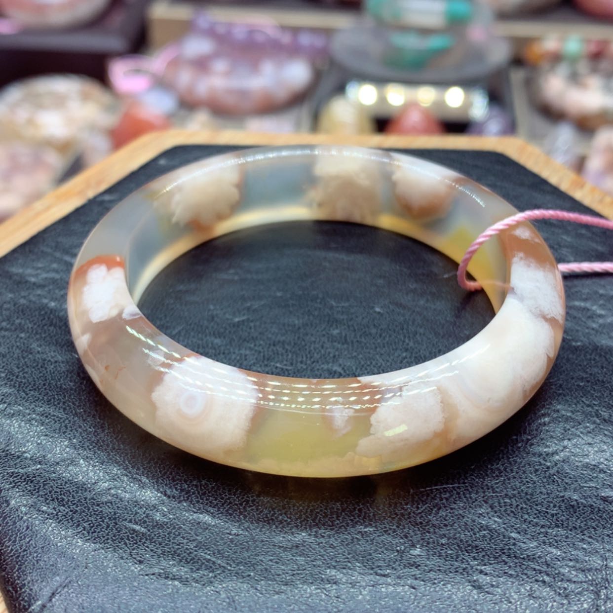 【闪购商品】玛瑙/玉髓手镯6未镶嵌ಇ****゛