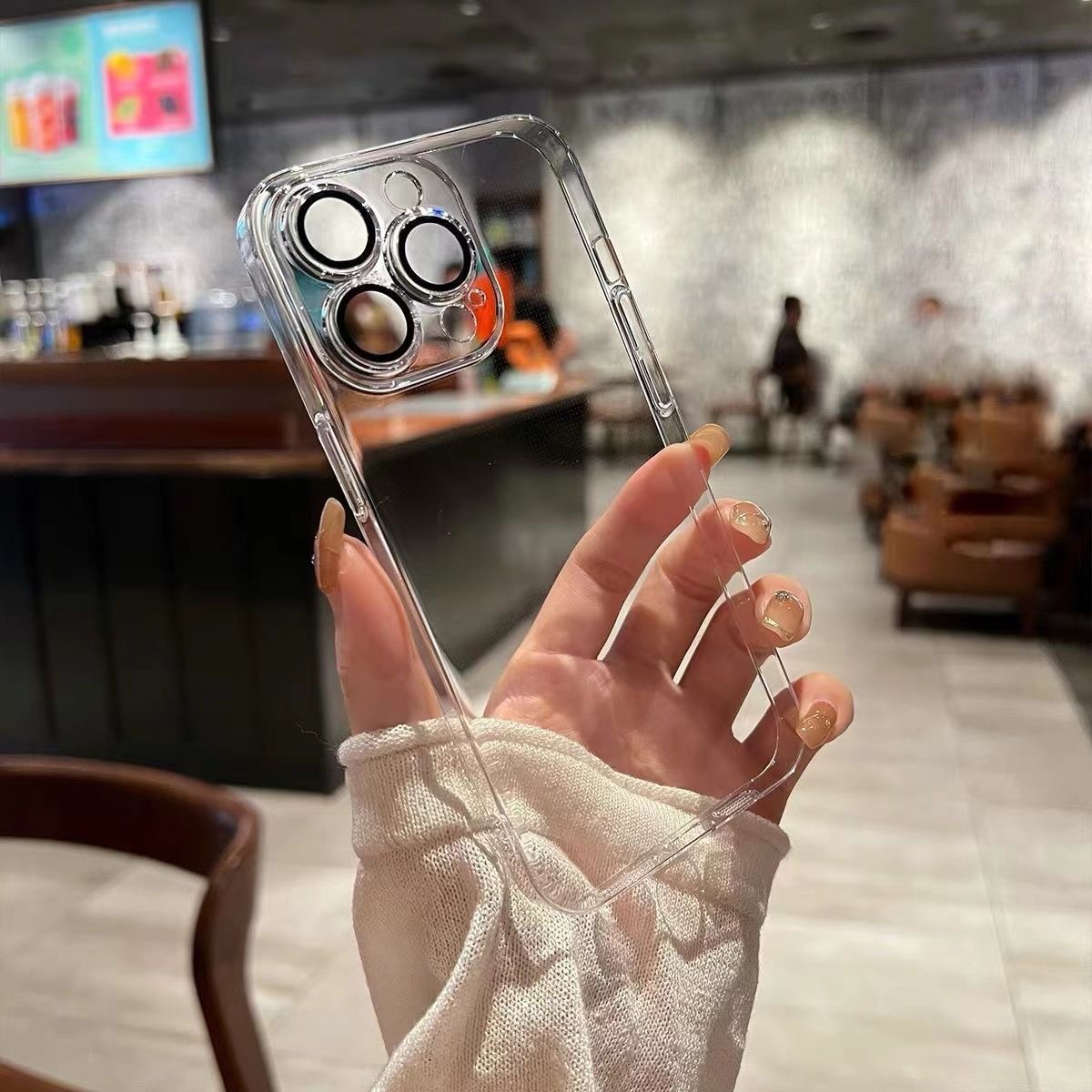 透明不发黄手机壳适用iphone17promax带镜头膜PC硬壳苹果16保护套