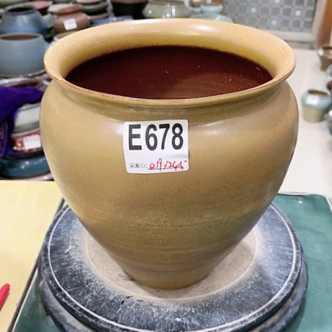 景德镇手工花盆手工