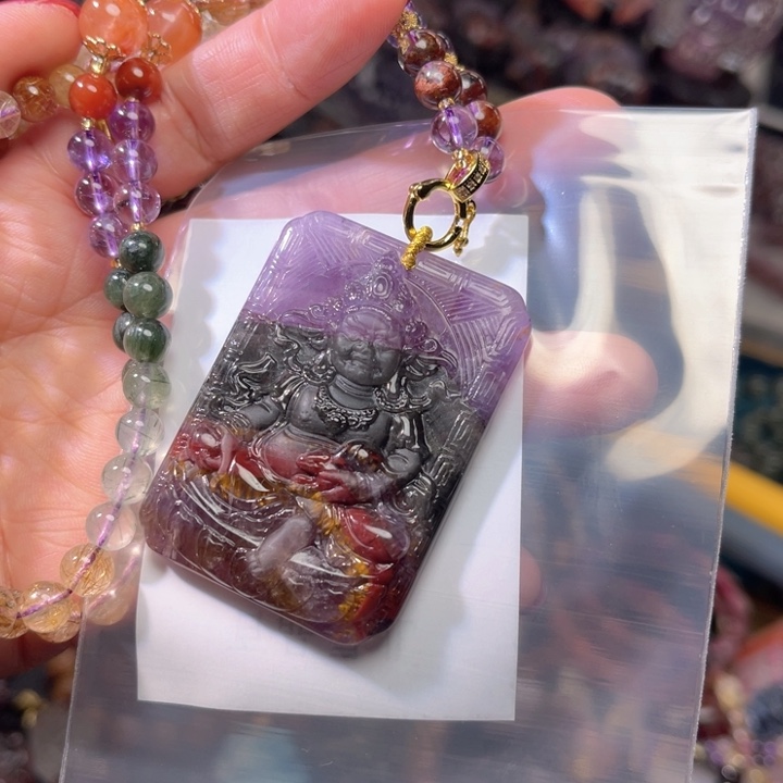 水晶颈饰未镶嵌订制