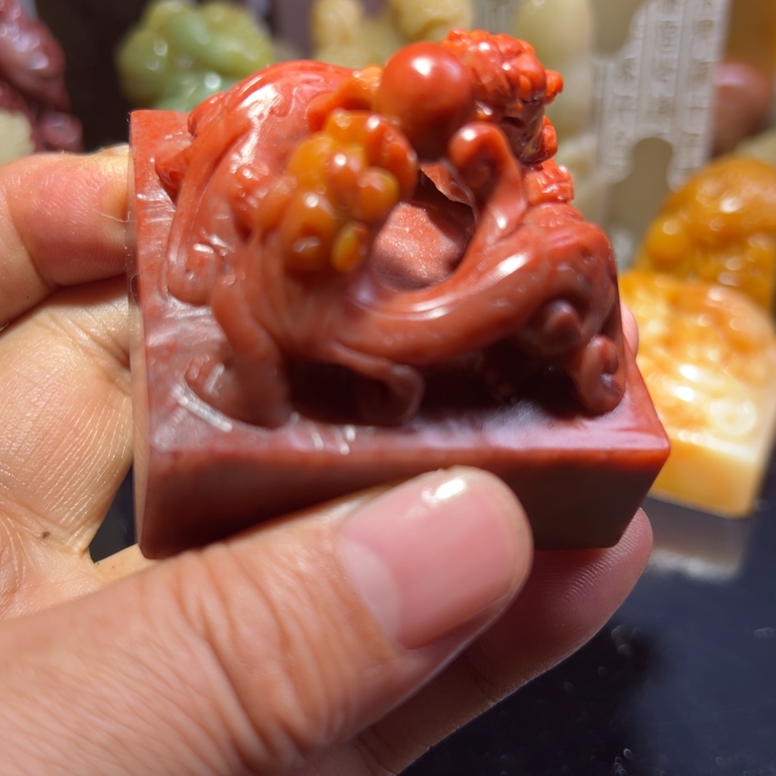 老挝石老挝石手工钮