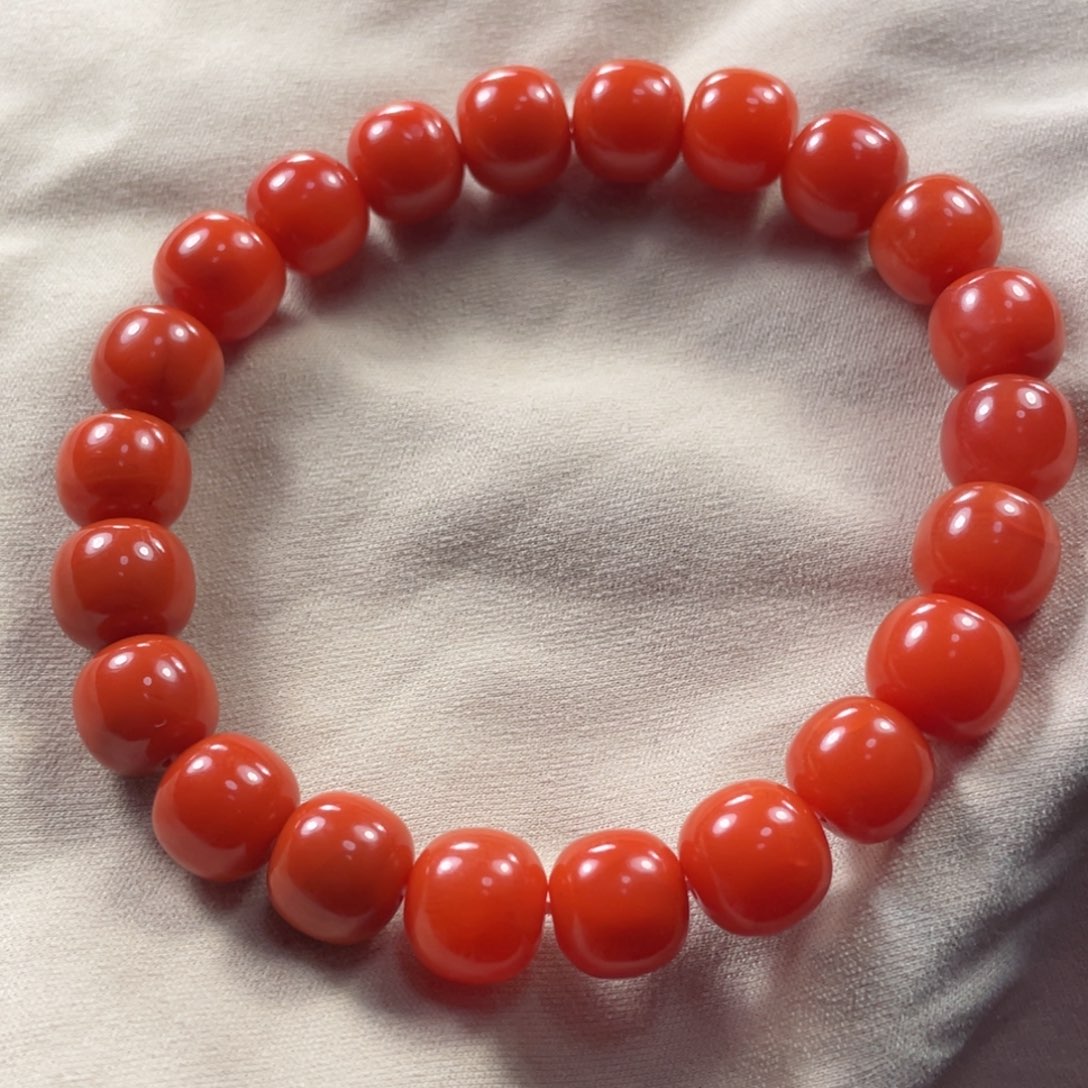 南红玛瑙项链未镶嵌