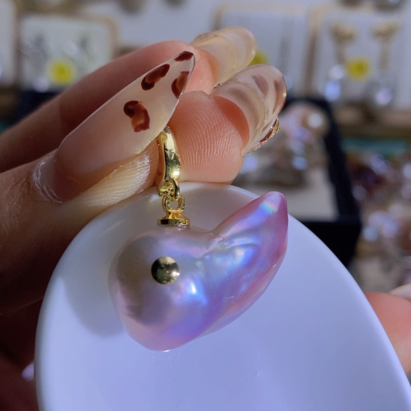 【闪购商品】淡水珍珠天然淡水珍珠银S925镶嵌