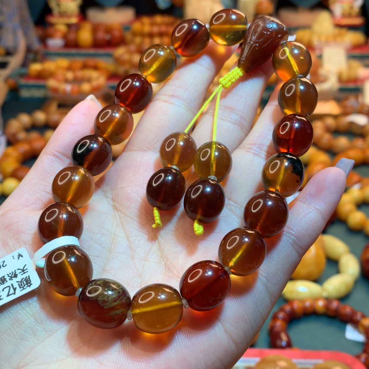 【闪购商品】琥珀手链未镶嵌琥珀手链