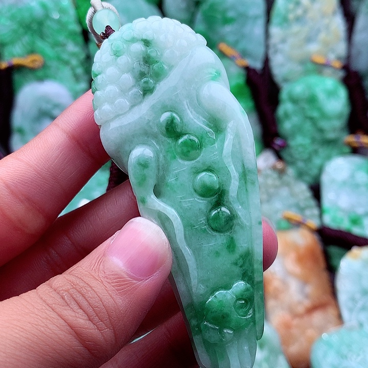 翡翠吊坠(不含链)未镶嵌