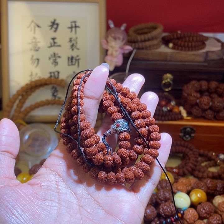 吊坠金刚菩提75玉化108