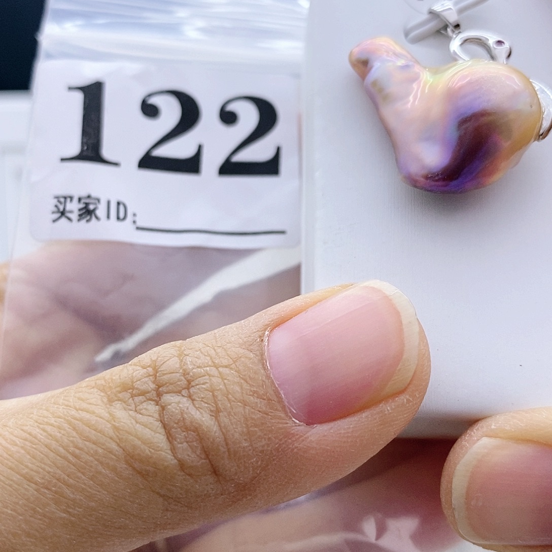 颈饰钛钢淡水珍珠
