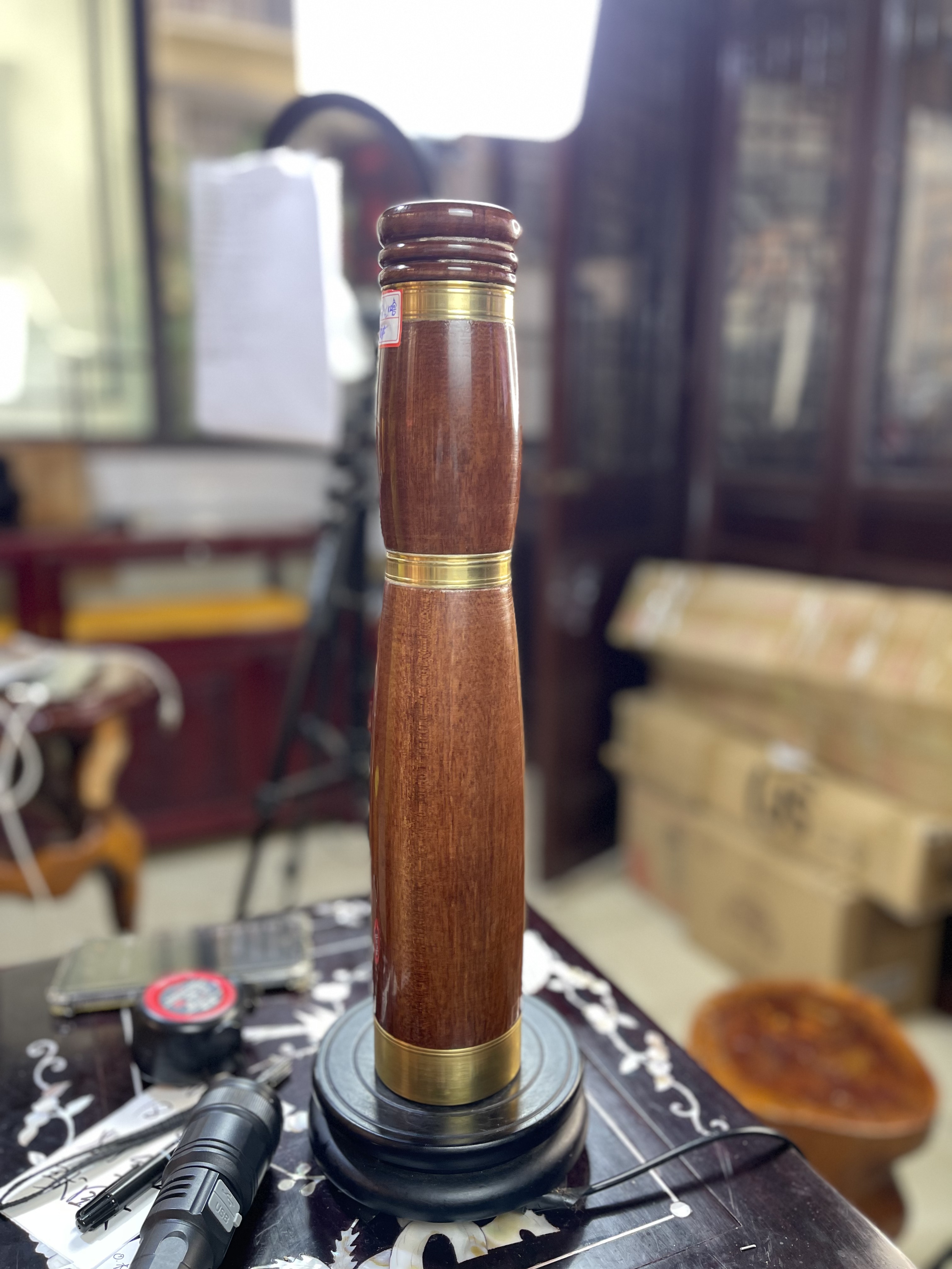 紫花梨 小咕噜 水烟筒筒