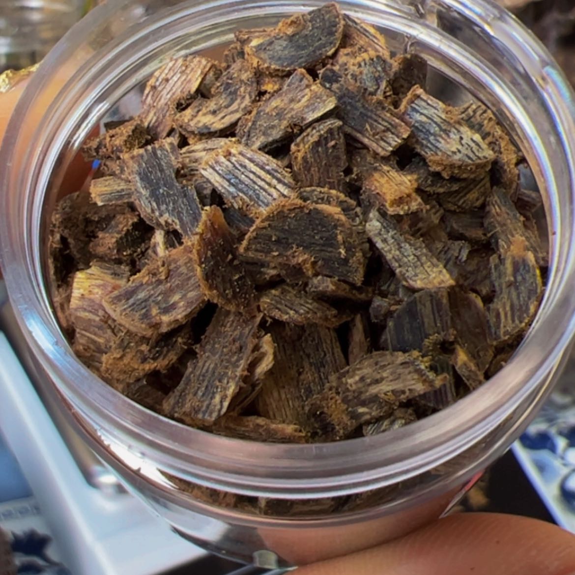 【闪购商品】沉香手把件奇楠车珠片老料20克