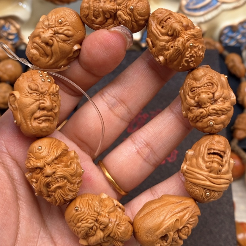 【闪购商品】橄榄核吊坠橄榄手工雕刻工艺